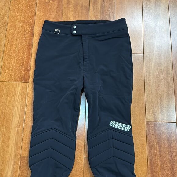 Spyder Vintage Men’s Black Stretch Ski Skiing Snowboard Pants Japan size 32R - Picture 2 of 15